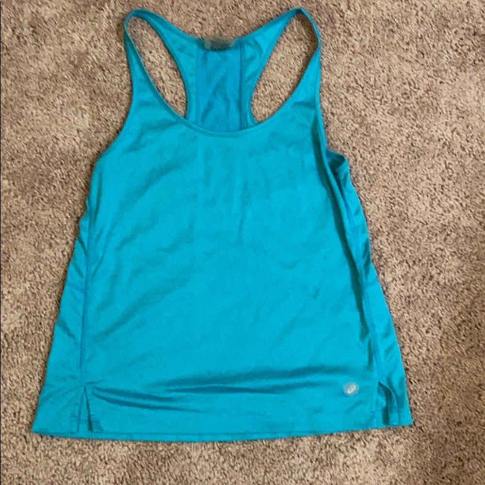 ASICS D1 racerback running tank.